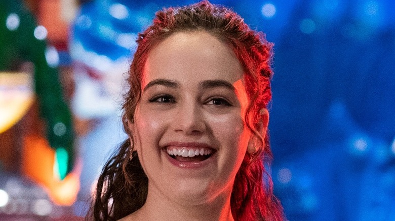 Mary Mouser smiling