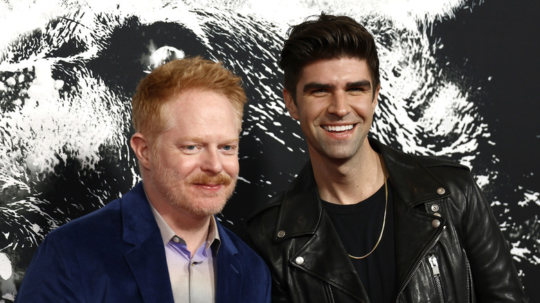 Jesse Tyler Ferguson and Justin Mikita on the red carpet
