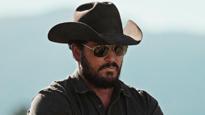 Rip Wheeler sunglasses cowboy hat