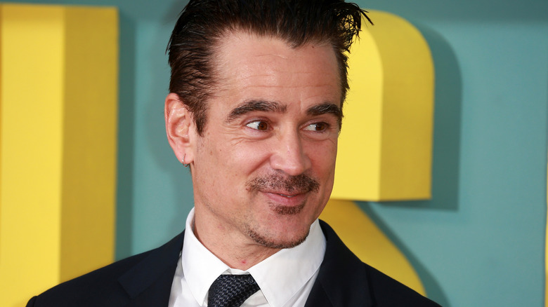 Colin Farrell smiling