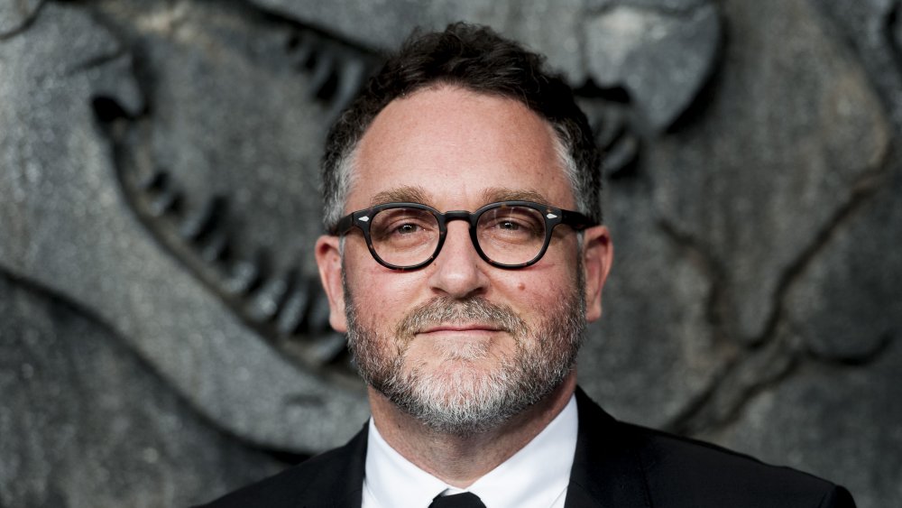 Colin Trevorrow at the Jurassic World: Fallen Kindom premiere on May 21, 2018, in Madrid, Spain