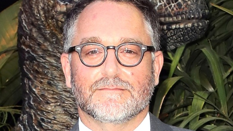 Colin Trevorrow wearing a neutral expression