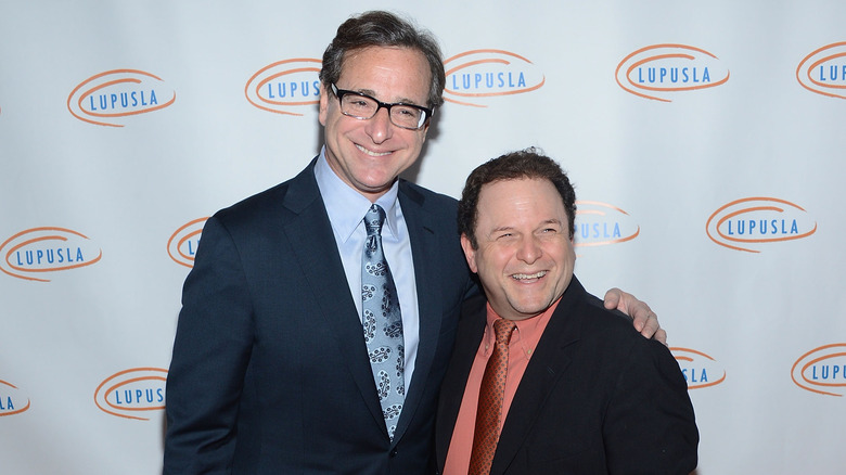 Bob Saget and Jason Alexander smiling