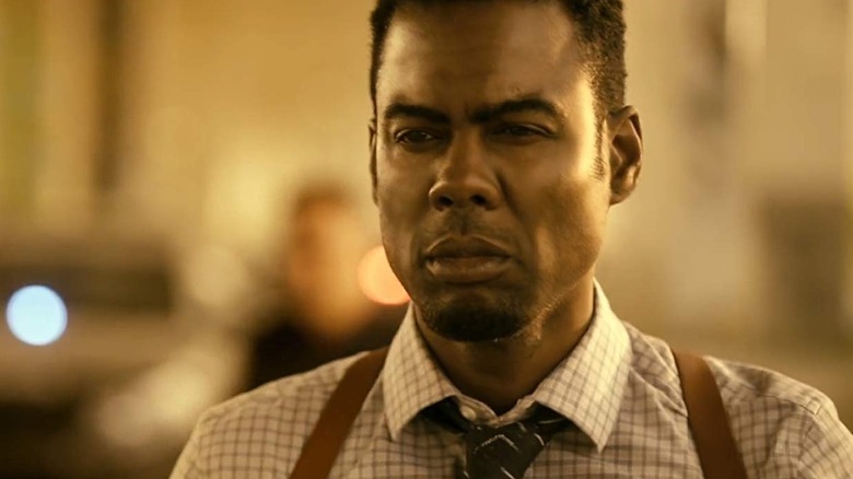 Det. Banks scowling in Spiral (2021)