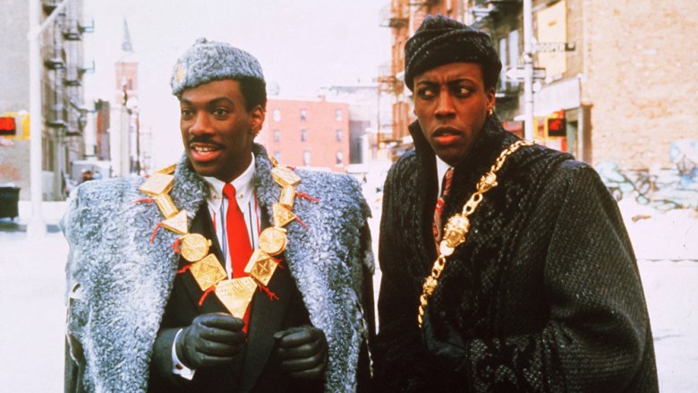 Eddie Murphy and Arsenion Hall in Coming To America