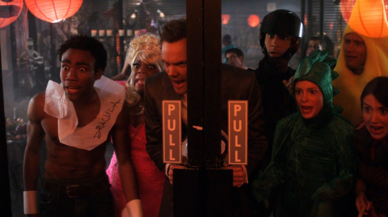 Community study group trying to escape zombies