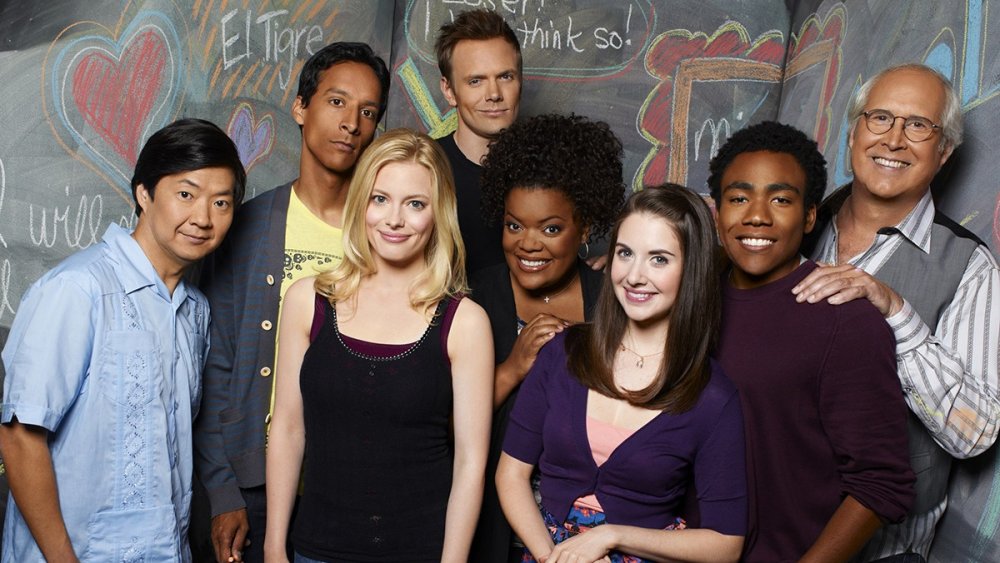 The cast of Community