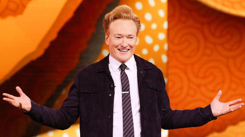 Conan O'Brien looking excited