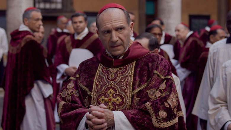 Cardinal Thomas Lawrence is concerned in "Conclave"
