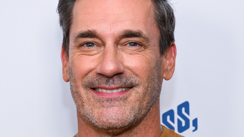 Jon Hamm smiling