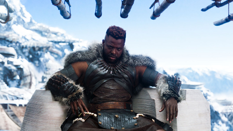 M'Baku lounging