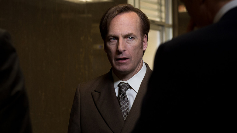 Jimmy meeting with Howard Hamlin and Cliff Main in season 2