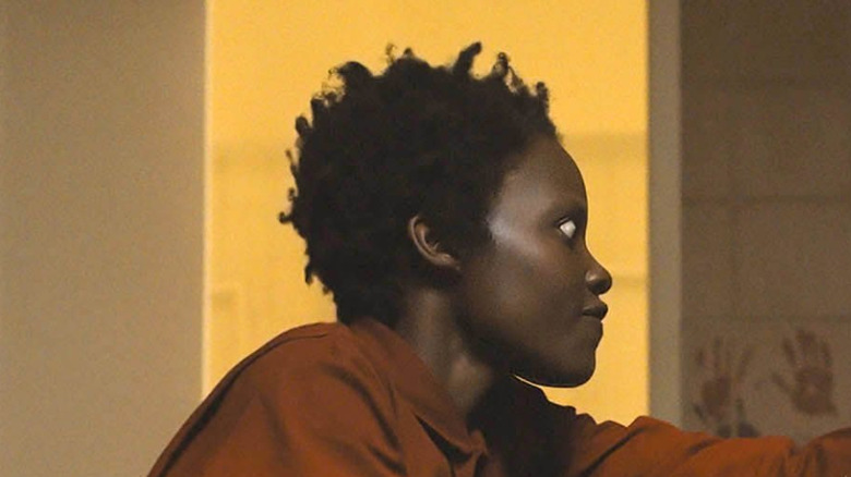 Adelaide Wilson confronts her tethered