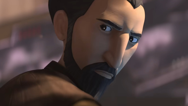 Corey Burton voicing Count Dooku