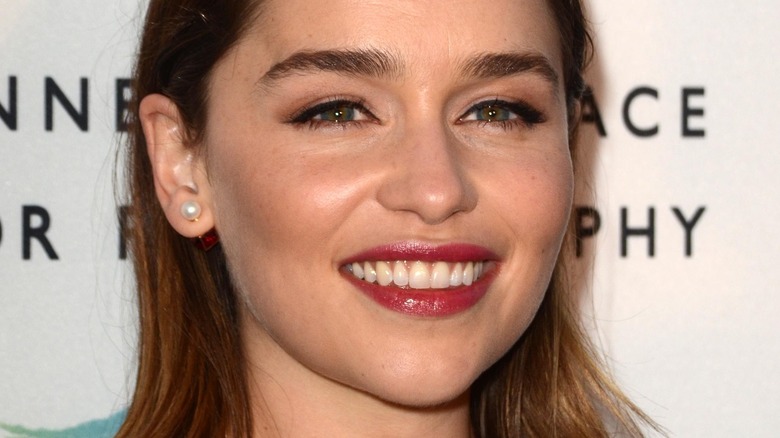 Emilia Clarke smiling