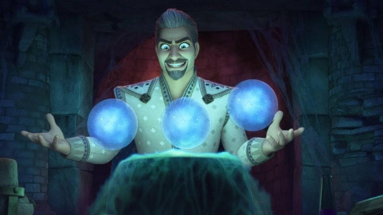 King Magnifico with orbs