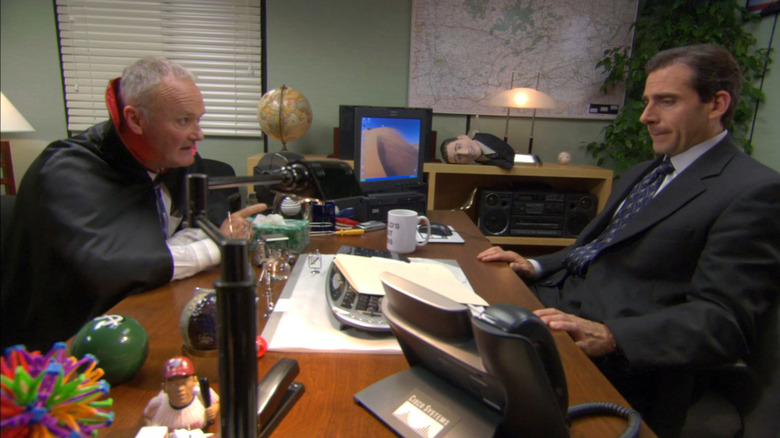 Creed dressed as Dracula