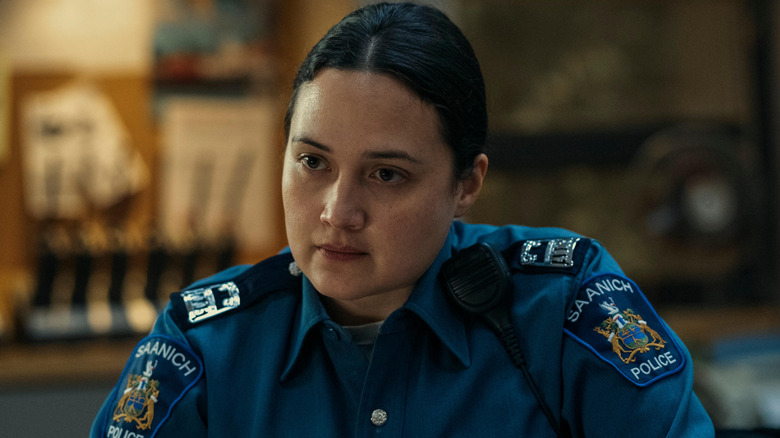 Cam Bentland frowning in "Under the Bridge" (2024)