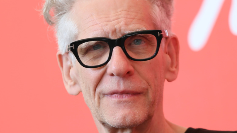 David Cronenberg close-up