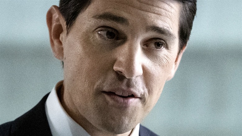 Nicholas D'Agosto acting as Deputy Director Bailey