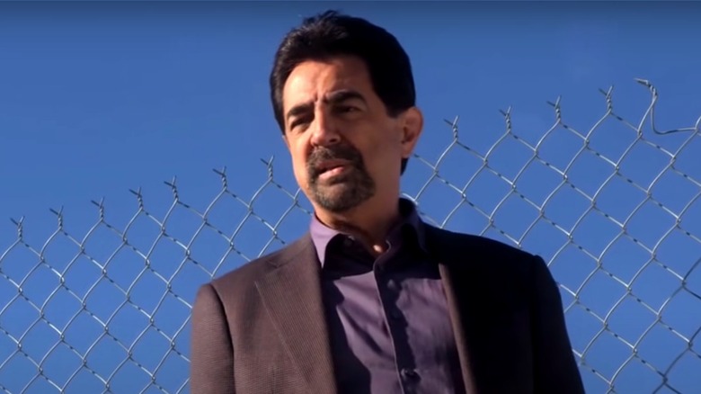 David Rossi investigating a crime