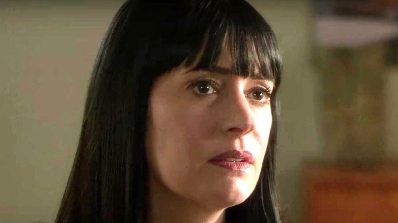 Emily Prentiss looking sad