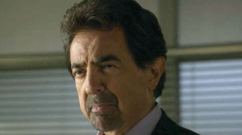 David Rossi looking serious on Criminal Minds
