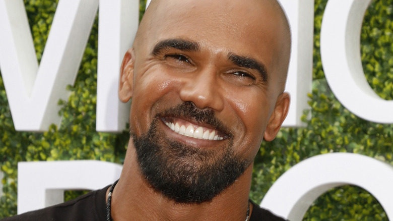 Shemar Moore smiling