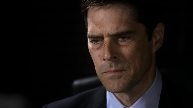Hotch bruised and sad