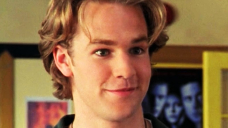 Dawson smirking on Dawson's Creek