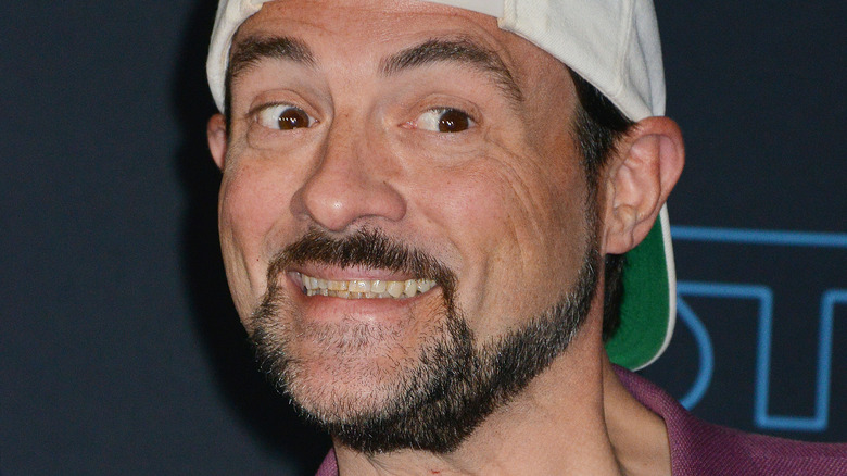Kevin Smith grinning