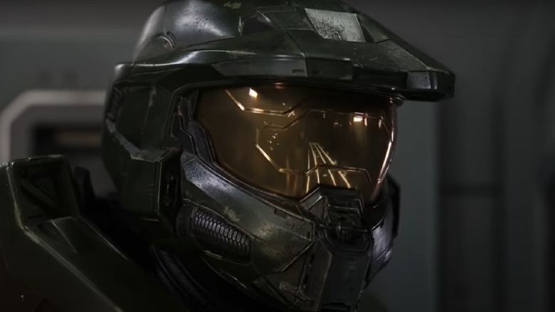 Master Chief in helmet