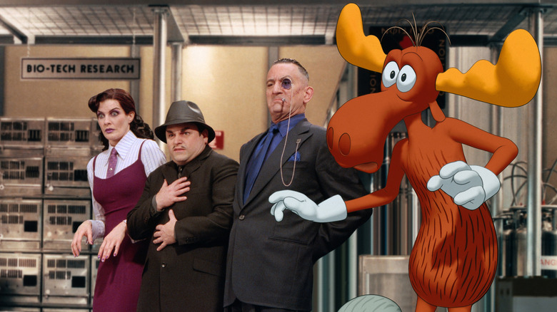 The gang's all here in "The Adventures of Rocky & Bullwinkle"