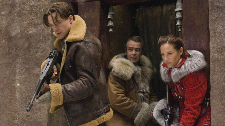 Rick, Evy and Jonathan bear arms in "The Mummy: Tomb of the Dragon Emperor"