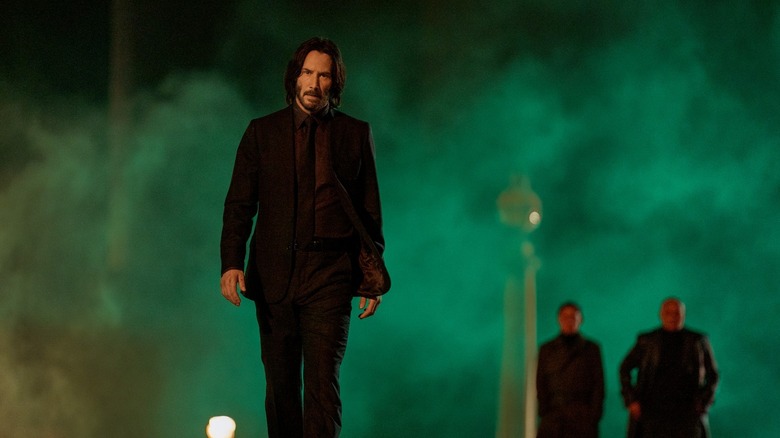 Keanu Reeves as John Wick in John Wick: Chapter 4 
