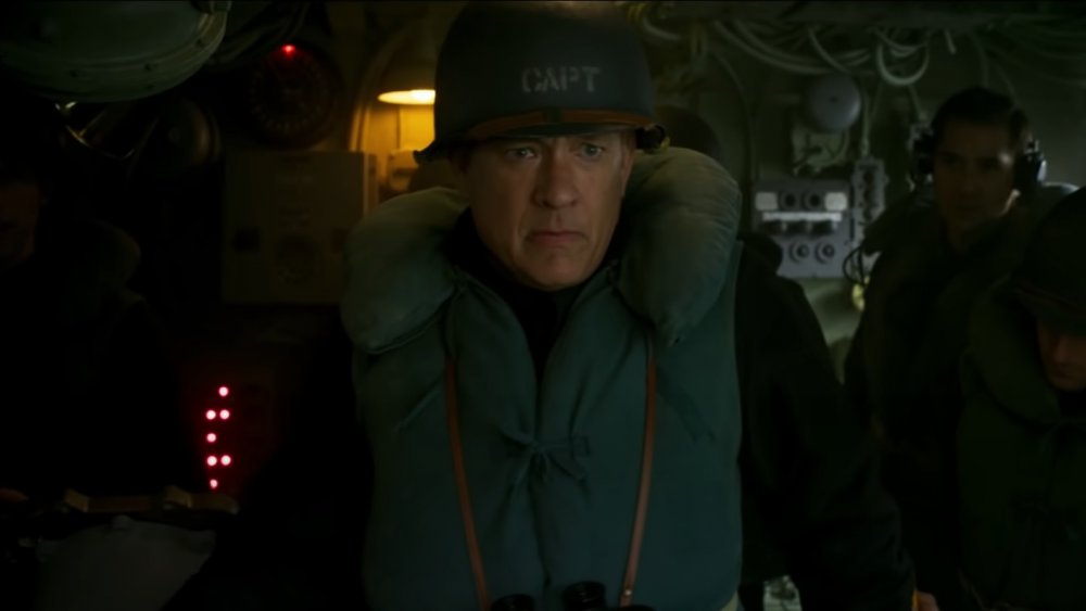 Commander Krause in the midst of action in Greyhound
