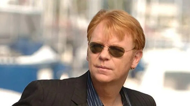 Horatio Caine with sunglasses on CSI: Miami