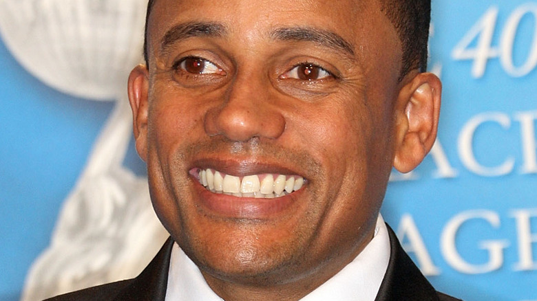 Hill Harper smiling