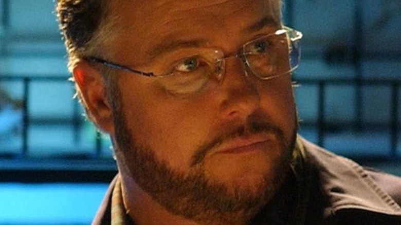 Grissom in glasses