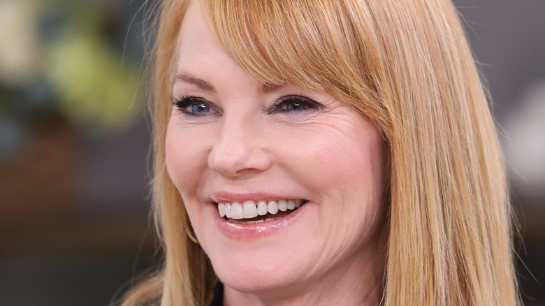 Marg Helgenberger smiling