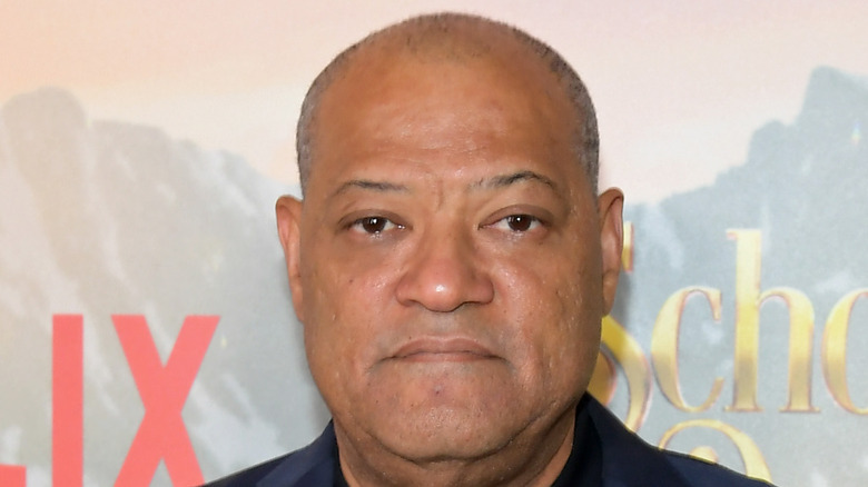Laurence Fishburne posing
