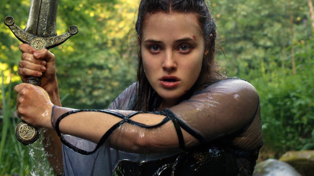 Katherine Langford as Nimue on Cursed