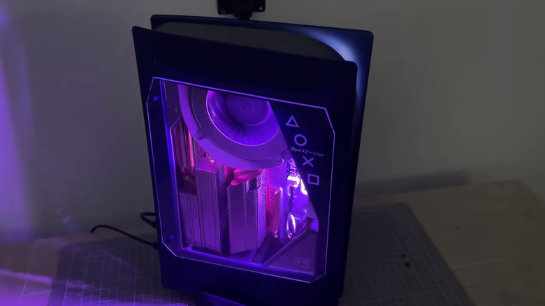 Clear Side Panel on PlayStation 5