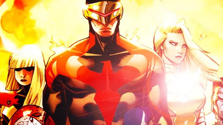 Phoenix-possessed X-Men