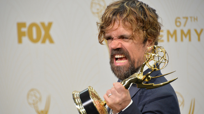 Dinklage winning an Emmy 