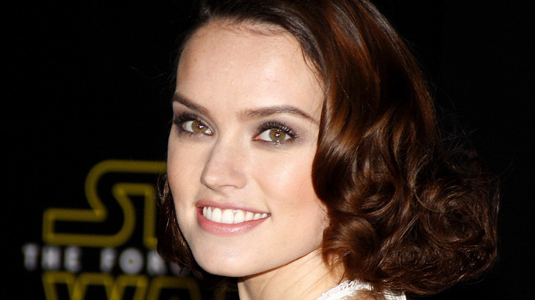 Daisy Ridley smiling