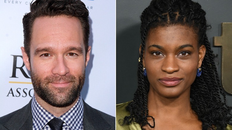 Chris Diamantopoulos and Ashley Romans