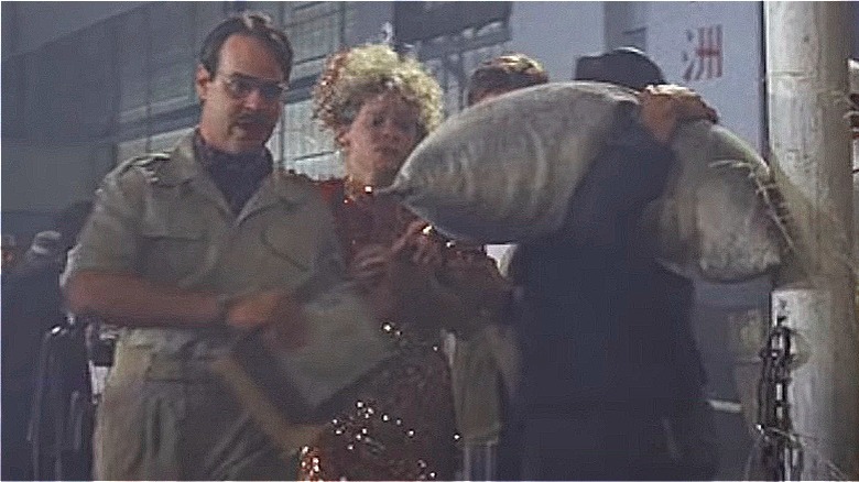 Weber showing Indy the plane