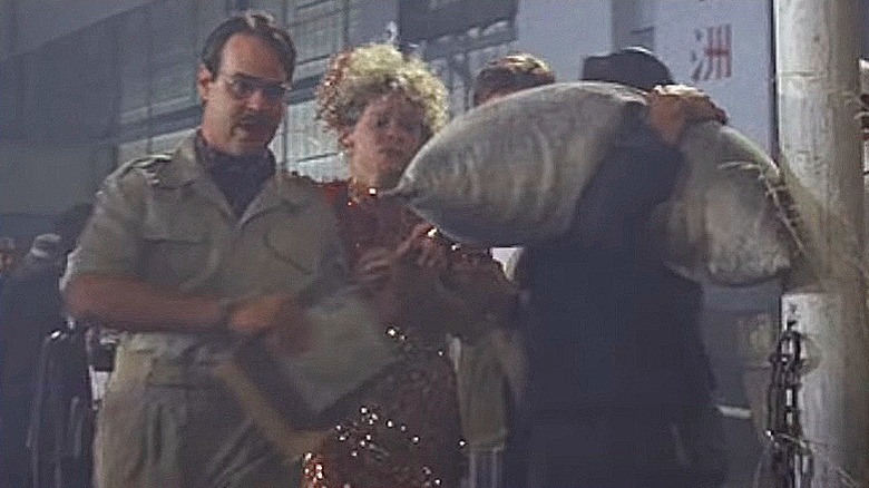 Weber showing Indy the plane