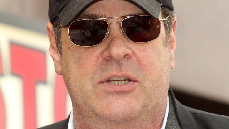 Dan Aykroyd in closeup 